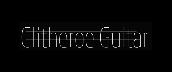 Clitheroe-Guitar-Logo